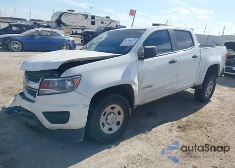 2019 Chevrolet Colorado Wt из США, поврежденный, VIN 1GCGSBEA8K1196952